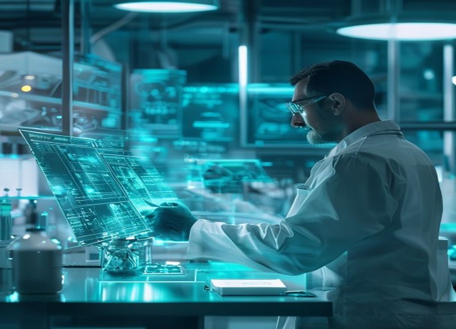 GPT Image 2 Prompts realistic research professional in laboratory